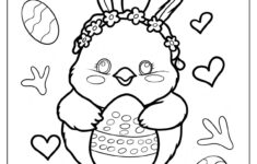300 Easter Coloring Pages (Free Pdf Printables) in Print Printable Print Easter Coloring Pages