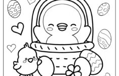 300 Easter Coloring Pages (Free Pdf Printables) throughout Cute Easter Printable Coloring Pages