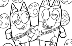 32 Printable Bluey Coloring Pages for Bluey Easter Coloring Pages Printable