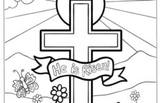 49 Jesus Coloring Pages (Free Pdf Printables) intended for Preschool Religious Easter He Is Risen Coloring Pages Printable