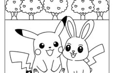 52 Pikachu Coloring Pages (Free Printables For All Ages) intended for Printable Pokemon Easter Coloring Pages