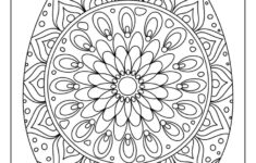 57 Easter Coloring Pages (Printables: Egg, Bunny, And More) inside Printable Easter Mandala Coloring Pages
