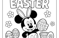 57 Easter Coloring Pages (Printables: Egg, Bunny, And More) pertaining to Disney Easter Coloring Pages Printable