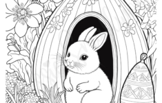 76 Cutest Easter Coloring Pages (Free Printable) - Cassie Smallwood with Adult Easter Coloring Pages Printable