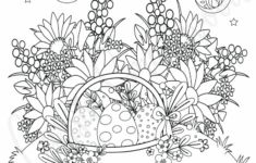 76 Cutest Easter Coloring Pages (Free Printable) - Cassie Smallwood within Adult Coloring Pages Printable Easter