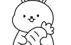 Bunny Coloring Pages To Print - Crafty Morning in Not Easter Bunny Coloring Pages Printable