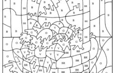 Colornumber Coloring Pages | Easter Coloring Pages Printable in Printable Easter Color By Number Pages