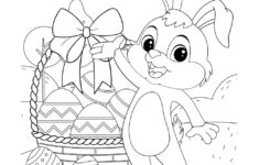 Easter Basket Coloring Page • Beeloo Printable Crafts And in Easter Basket Printable Coloring Pages