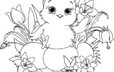 Easter Chick Coloring Page Hi-Res Stock Photography And Images - Alamy throughout Easter Chick Coloring Pages Printable