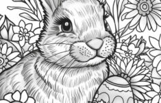 Easter Coloring Pages: 2024 Free Printable regarding Printable Easter Adult Coloring Pages