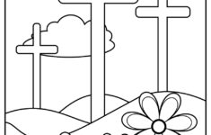 Easter Coloring Pages: 36 Free Printable Pdf Sheets For Kids for Easter Cross Coloring Pages Printable Free
