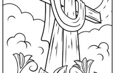 Easter Coloring Pages: 36 Free Printable Pdf Sheets For Kids within Free Printable Jesus Easter Coloring Pages For Kids 5X7