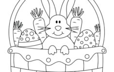 Easter Coloring Pages - 51 Free Printables | Printabulls pertaining to Easter Basket Coloring Pages Printable
