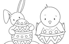 Easter Coloring Pages For Kids pertaining to Easter Printable Coloring Pages Toddlers