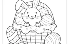 Easter Coloring Pages (Free Printables) in Free Printable Full Size Free Printable Easter Coloring Pages