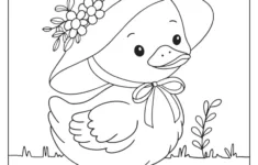 Easter Coloring Pages (Free Printables) regarding Easy Easter Coloring Pages Printable