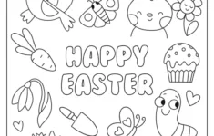 Easter Coloring Pages (Free Printables) with regard to Easy Easter Coloring Pages Printable