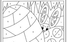 Easter Colornumber - Free Download! - Kids Activity Zone throughout Free Printable Easter Color By Number Pages