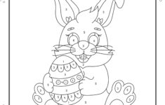 Easter Colornumber Printables » Homemade Heather with regard to Free Printable Easter Color by Number Pages For Adults