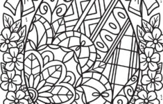 Easter Egg Mandala Coloring Page For Kids 13801515 Vector Art At in Free Printable Easter Eggs Mandala Coloring Pages