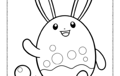 Easter Egg Pokemon Coloring Page throughout Printable Pokemon Easter Coloring Pages