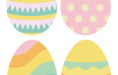 Easter Egg Templates &amp; Coloring Pages - 129 Free Pages | Printabulls intended for Full Page Printable Colored Easter Eggs
