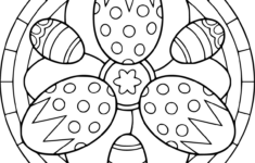 Easter Mandala Coloring Pages (9 Free Printables) - Coloringall regarding Printable Easter Mandala Coloring Pages
