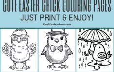 Free Easter Chick Coloring Pages – Print &amp; Download Now! pertaining to Free Printable Easter Chick Coloring Pages