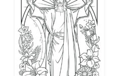 Free Easter Coloring Page - Printable intended for Free Printable Easter Coloring Pages Religious