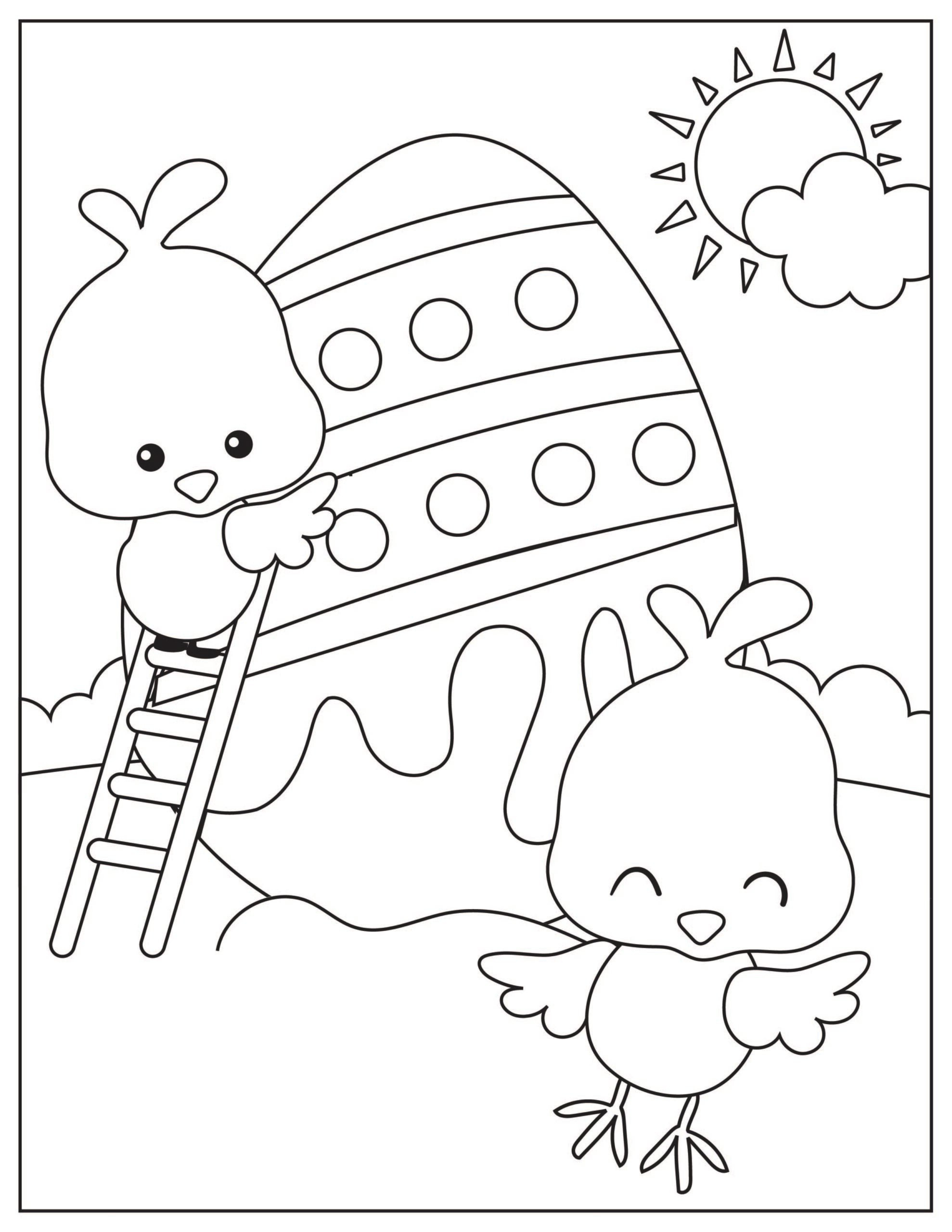 Free Printable Easter Coloring Pages - Crafty Morning inside Easter Coloring Pages For Kids Printable