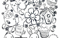 Free Printable Easter Coloring Pages intended for Free Printable Full Size Printable Easter Coloring Pages