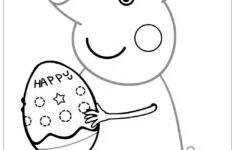 Peppa Easter Egg Hunt Coloring Page Coloring Page (Free Pdf&amp;Png with regard to Printable Peppa Pig Easter Coloring Pages