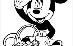 Printable Disney Easter Coloring Pages | Disneyclips for Mickey Mouse Easter Coloring Pages Printable