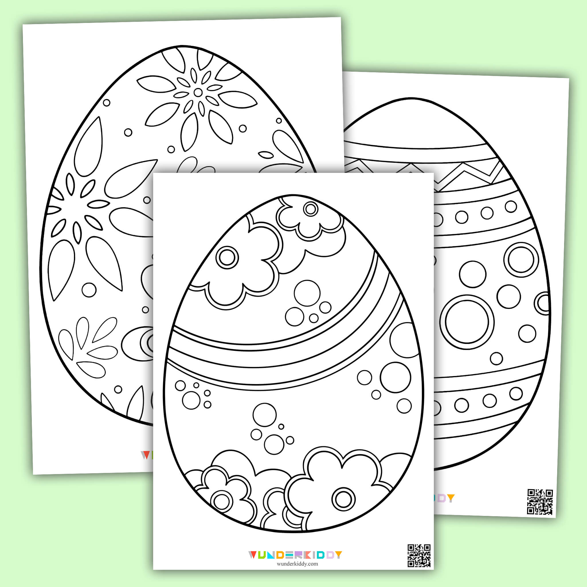 Printable Easter Egg Template And Colouring Page Pdf with regard to Easter Eggs Printable Coloring Pages Free