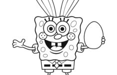 Spongebob Easter Coloring Page - Free Coloring Sheet (2024) throughout Printable Spongebob Easter Coloring Pages