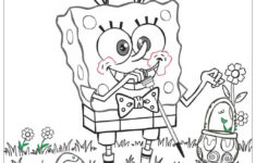 Spongebob Easter Egg Coloring Page (Free Pdf&amp;Png Printable) inside Printable Spongebob Easter Coloring Pages