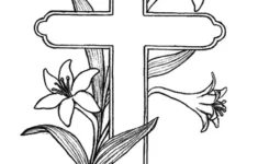 Top 10 Free Printable Cross Coloring Pages For Toddlers intended for Easter Cross Coloring Pages Printable