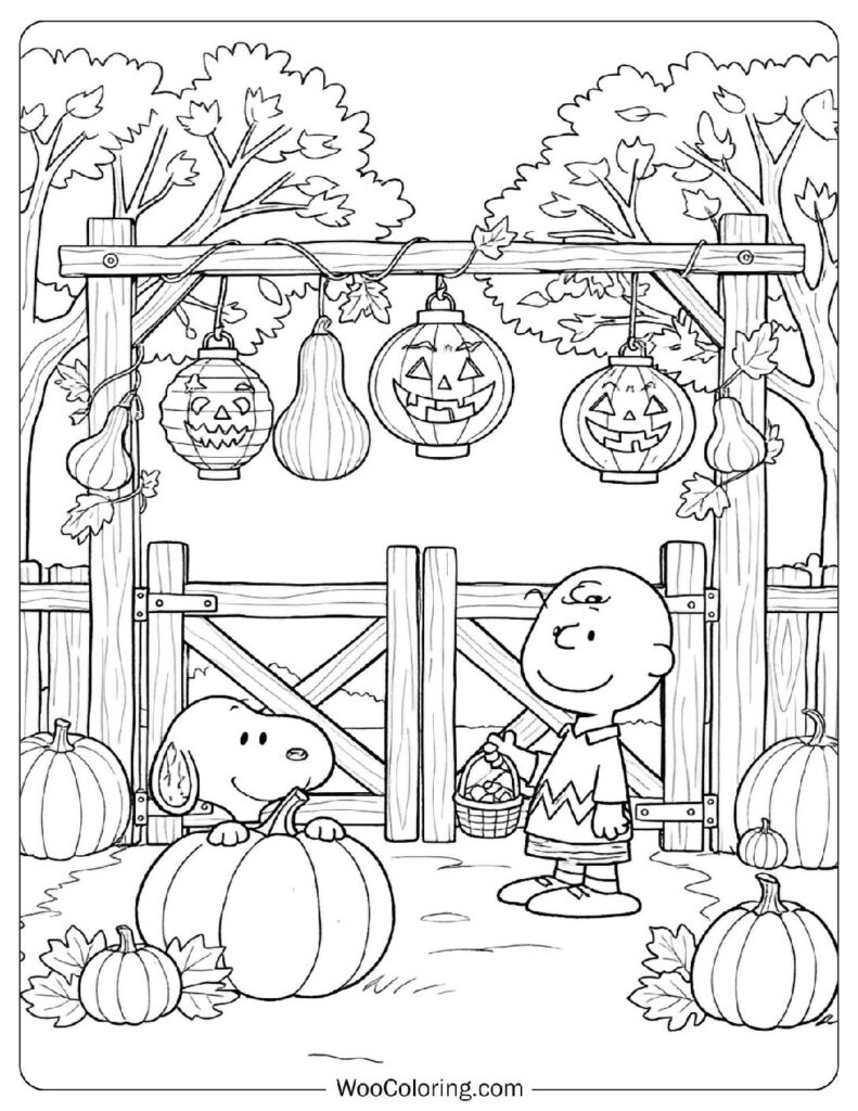 100+ Fall &amp;amp; Autumn Coloring Pages (Free Pdf To Print) | Woo Coloring inside Charlie Brown Thanksgiving Color Sheets Football