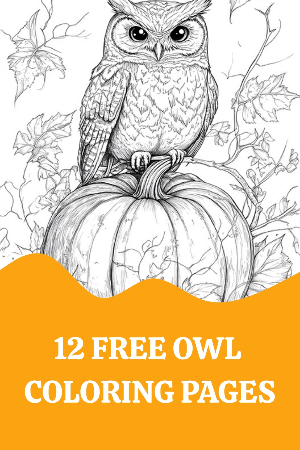 12+ Owl Coloring Pages (Vintage Style)! - The Graphics Fairy regarding Thanksgiving Owl Coloring Sheet
