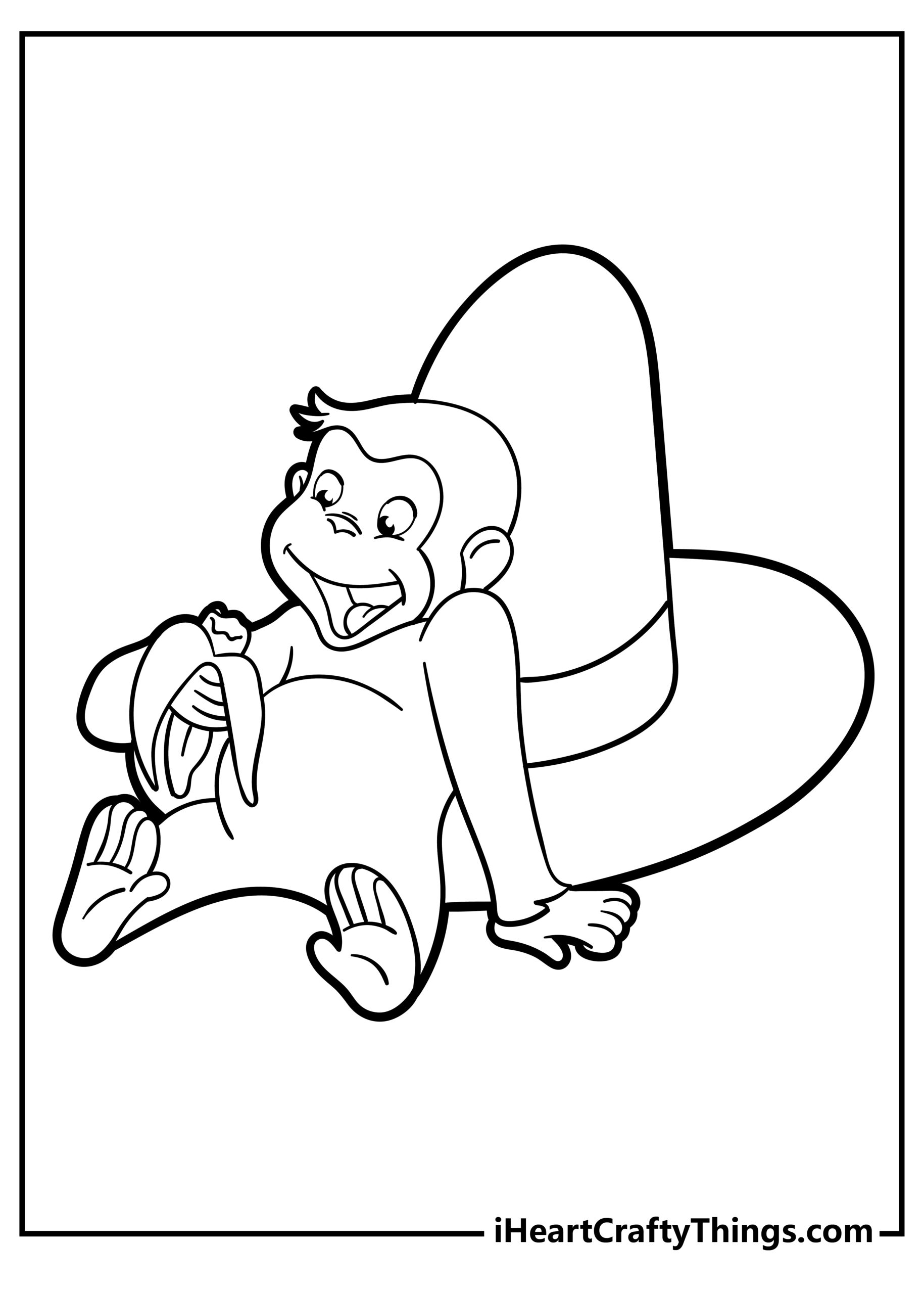 15 Curious George Coloring Pages (100% Free Printables) inside Curious George Thanksgiving Color Sheet