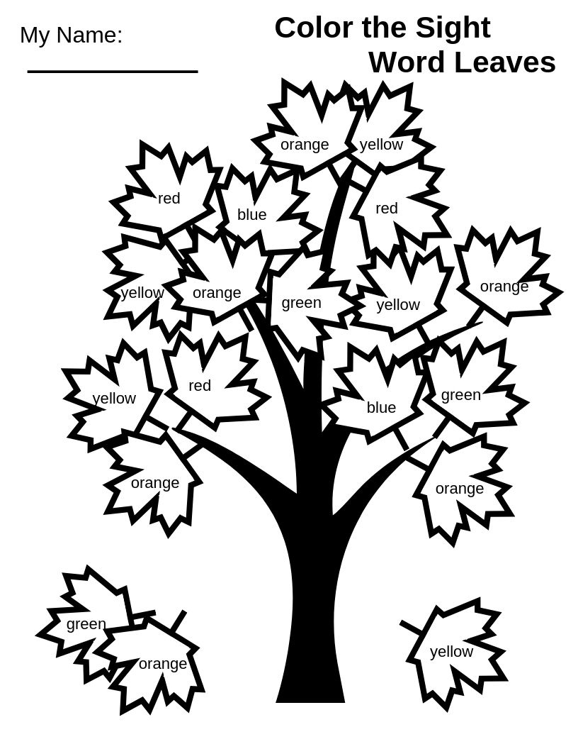 15 Must-Try Printable Fall Sight Word Activities With Turkeys with Thanksgiving Sight Words Coloring Sheet