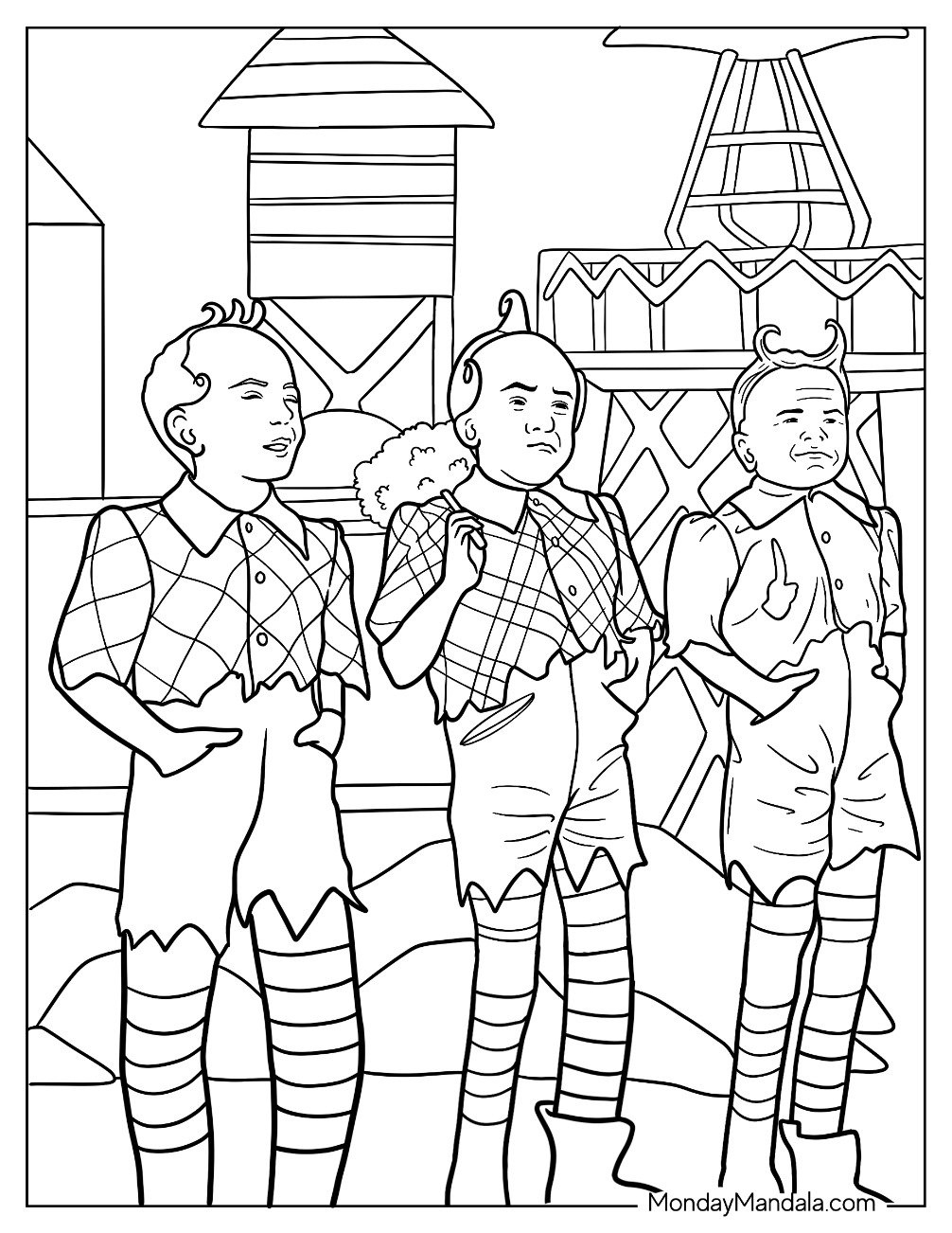 20 Wizard Of Oz Coloring Pages (Free Pdf Printables) throughout Guild Thanksgiving Coloring Sheets