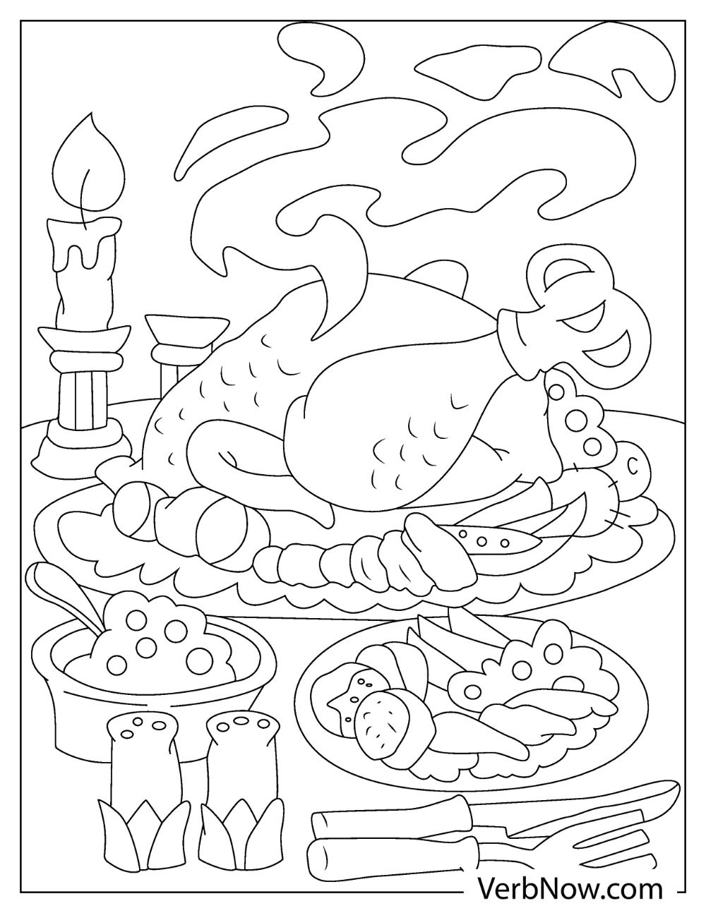 22 Free Thanksgiving Coloring Pages For Kids (Printable Pdf) intended for Thanksgiving And Christmas Coloring Sheets