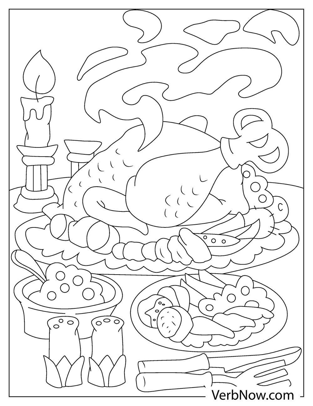 22 Free Thanksgiving Coloring Pages For Kids (Printable Pdf) within Candle Coloring Sheet Thanksgiving