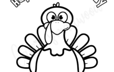 24 Cute Turkey Coloring Pages - Cassie Smallwood with Kindergarten Thanksgiving Coloring Sheets