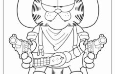 24 Garfield Coloring Pages (Free Pdf Printables) intended for Garfield Thanksgiving Coloring Sheets