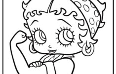 25 Betty Boop Coloring Pages (100% Free To Print) with Happy Thanksgiving Betty Boop Coloring Sheet