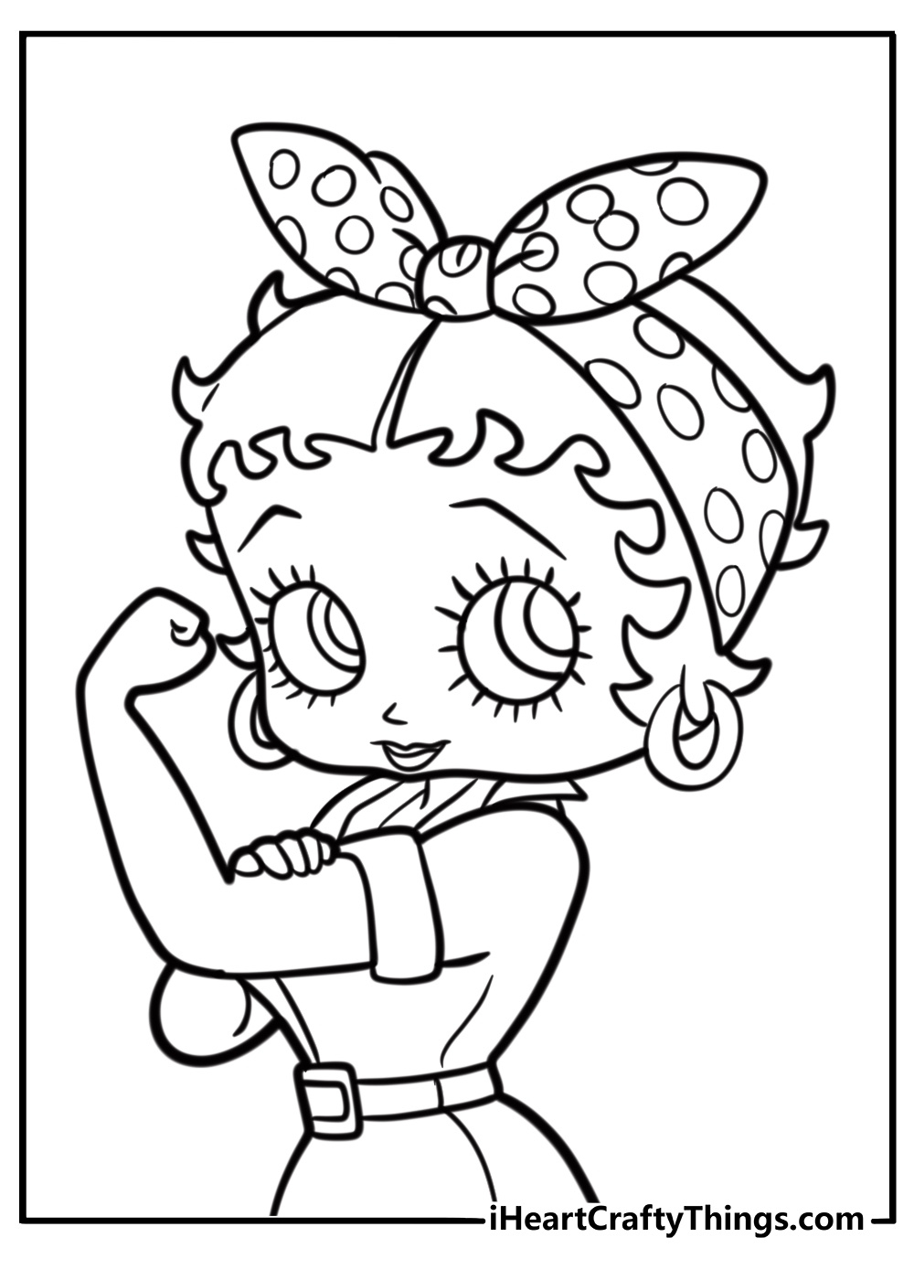 25 Betty Boop Coloring Pages (100% Free To Print) with Happy Thanksgiving Betty Boop Coloring Sheet