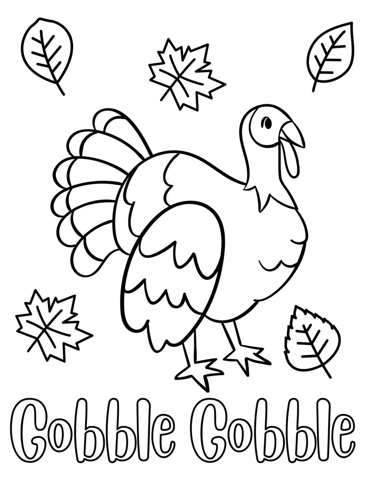 30 Free Thanksgiving Turkey Coloring Pages For Kids - Prudent within Free Thanksgiving Color Sheeta
