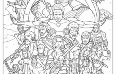 30 Marvel Avengers Coloring Pages (Free Pdf Printables) in Thanksgiving Marvel Coloring Sheets
